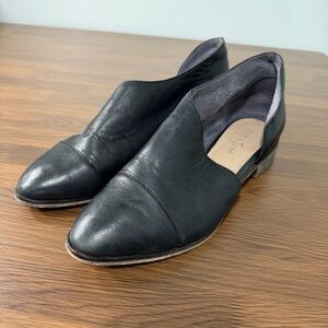 DIBA True Black Leather Slip-On Loafers Sz ‎ 8.5